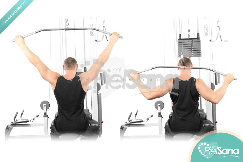 Behind Neck Lat Pull Down