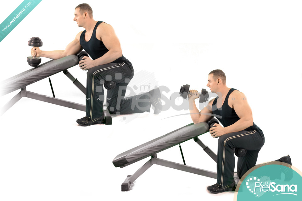 Incline Bench Hammer Curl