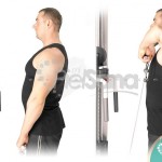 Remo al cuello en polea: técnica segura y alternativas