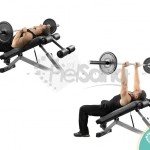 Press inclinado con agarre cerrado (Incline Close Grip Bench Press)