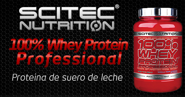 100% Whey Protein Professional de Scitec Nutrition