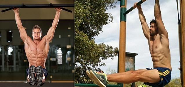 Como Hacer Abdominales Colgado De Una Barra