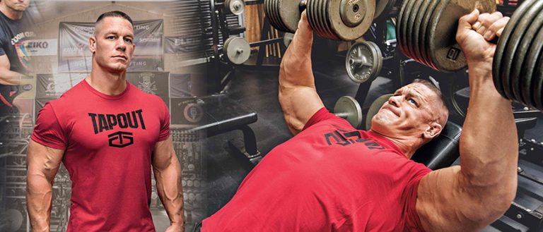 Rutina para crear volumen muscular inspirada en John Cena