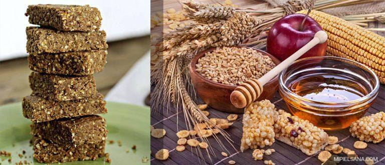 Recetas de barras de proteínas caseras