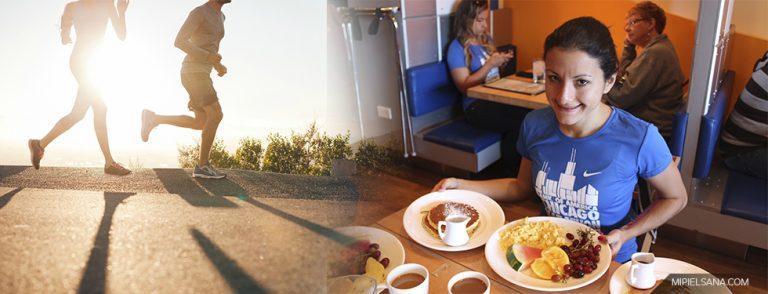 El desayuno ideal antes de realizar un maratón